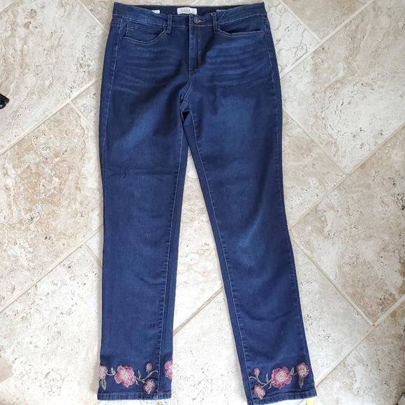 Nicole Miller Denim - Love em' Nicole Miller High Rise Embroidered Jeans